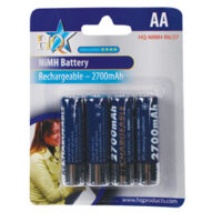 HQ NiMH 4 R6/AA 2700 mAh batterijen