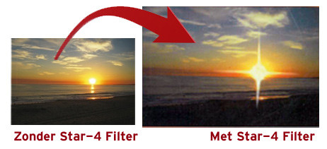 Bilora Star-4 Filter 67 mm - Afbeelding 2