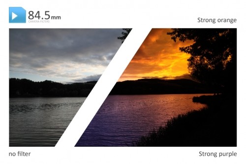 84.5mm Strong Purple Kleurverloopfilter Classic - Afbeelding 3
