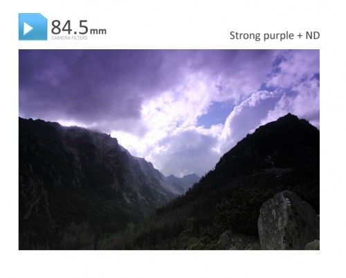 84.5mm Strong Purple Kleurverloopfilter Classic - Afbeelding 5