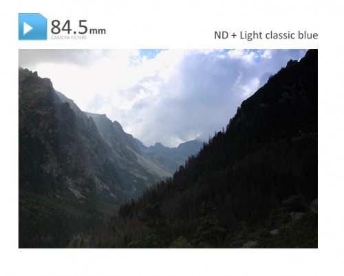 84.5mm Light Classic Blue Kleurverloopfilter Classic - Afbeelding 3