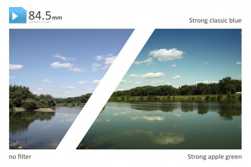 84.5mm Strong Apple Green Kleurverloopfilter Classic - Afbeelding 6