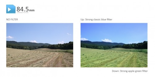 84.5mm Strong Apple Green Kleurverloopfilter Classic - Afbeelding 9