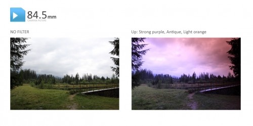 84.5mm Strong Purple Kleurverloopfilter Classic - Afbeelding 4