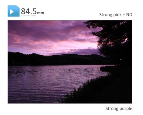 84.5mm Strong Purple Kleurverloopfilter Classic - Afbeelding 7