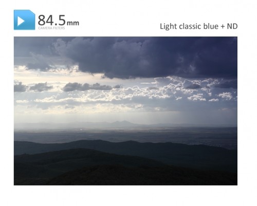 84.5mm Light Classic Blue Kleurverloopfilter Classic - Afbeelding 9