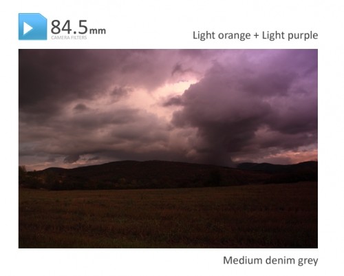 84.5mm Light Purple Kleurverloopfilter Classic - Afbeelding 3