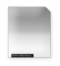 84.5mm Medium ND Hard Grijsverloopfilter Classic