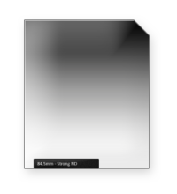 84.5mm Strong ND Grijsverloopfilter Classic