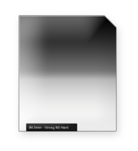 84.5mm Strong ND Hard Grijsverloopfilter Classic