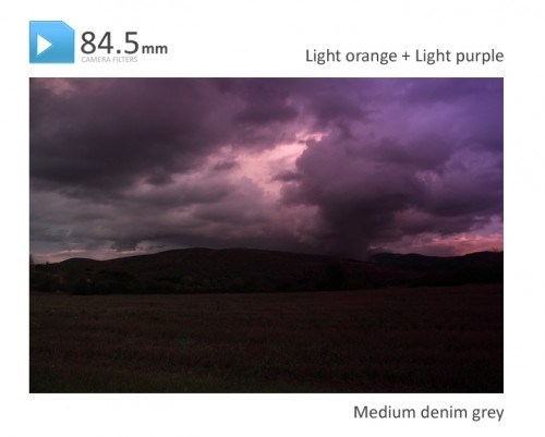 84.5mm Light Purple Kleurverloopfilter Classic - Afbeelding 4