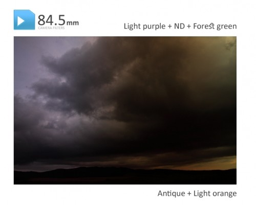 84.5mm Light Purple Kleurverloopfilter Classic - Afbeelding 7