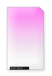 84.5mm Light Pink Kleurverloopfilter Professional