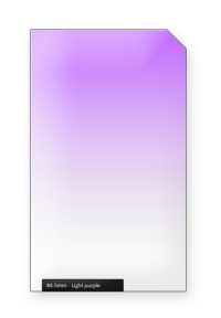84.5mm Light Purple Kleurverloopfilter Professional