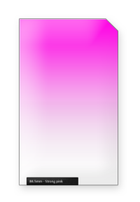 84.5mm Strong Pink Kleurverloopfilter Professional