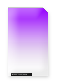 84.5mm Strong Purple Kleurverloopfilter Professional
