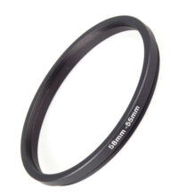Verloopring Lens 55 mm naar Accessoire 46 mm