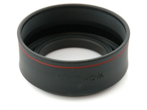 CFS Universele Rubberen 3-in-1 Zonnekap 52mm - Afbeelding 2