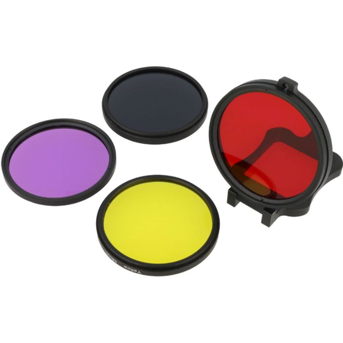 Brofish Dive Filter Kit voor GoPro (houder + 4 filters)