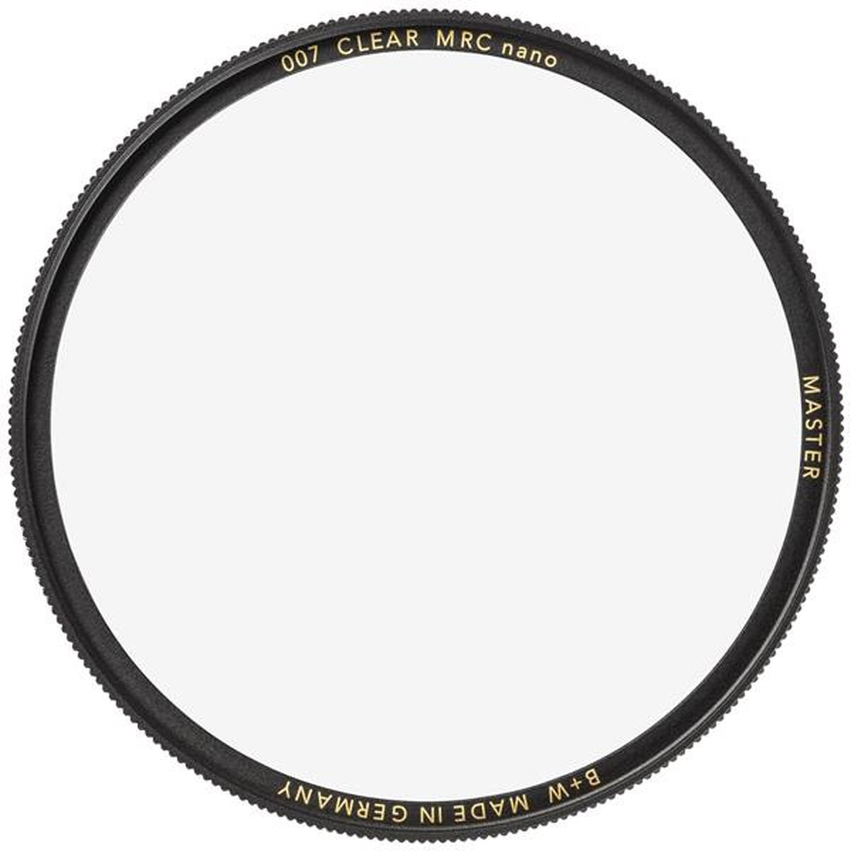 B+W 007 Clear Filter MRC Nano Master 72mm